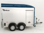 Debon Kofferanhänger C500 164x300cm H:200cm 2,0t|Alu|Polybug|Tür|blau-Neu – Bild 6
