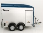Debon Kofferanhänger Cargo  H:200cm 2,0t|Alu|Polybug|Tür|blau-Neu – Bild 3