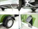 Debon Kofferanhänger Cargo 1300 Vollpoly 150x290cm H:160cm|Tür|olivgrün-Neu – Bild 12