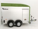 Debon Kofferanhänger C500 164x300cm H:200cm 2,6t|Alu|Polybug|Tür|olivgrün-Neu – Bild 6
