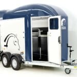 Cheval Liberte Pferdeanhänger GOLD Origins|Sattelkammer|blau-Neu