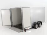 Vezeko Koffer-Absenkanhänger 167x400cm Höhe:190cm 3,5t|E-Pumpe-Neu – Bild 2