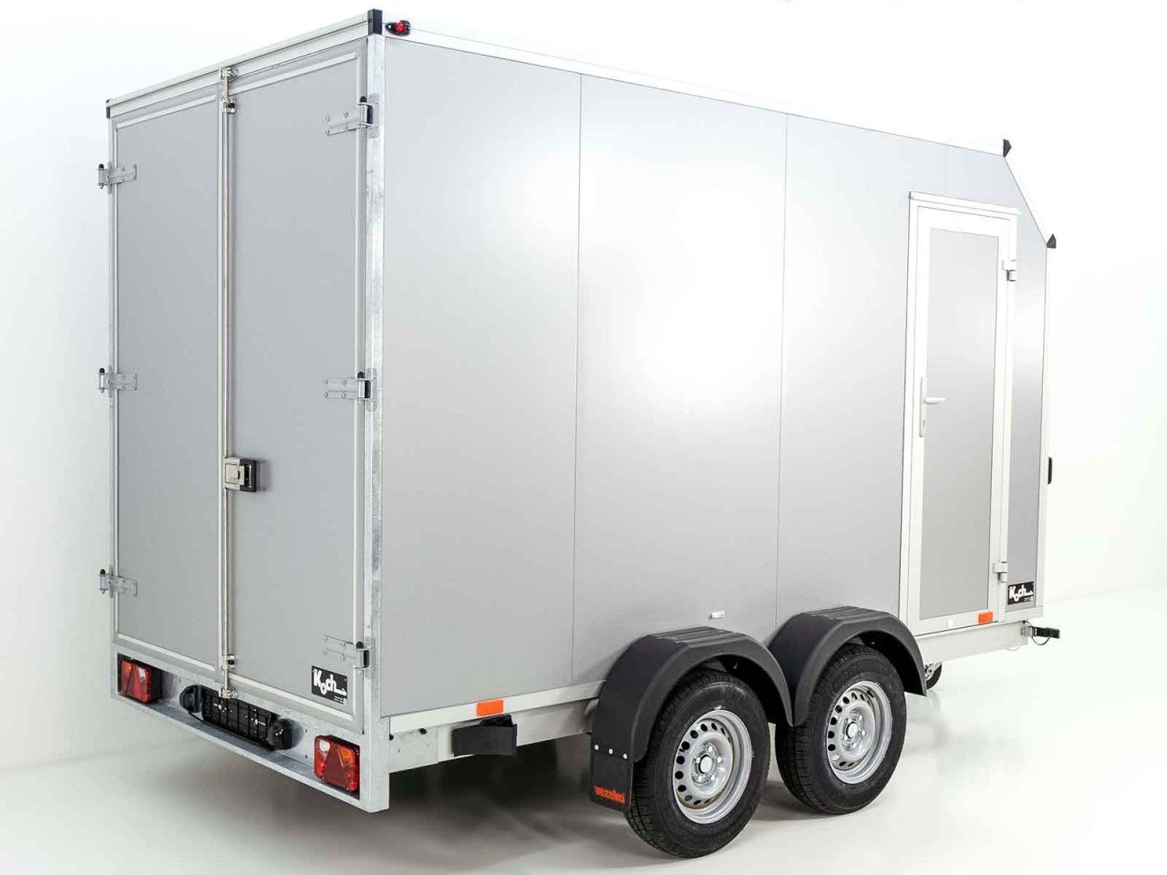 2815_08_1280x1280.jpg Vezeko Kofferanhänger 184x355cm Höhe: 205cm 2,7t|45°|Tür|silber-Neu – Bild 1