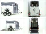 Cheval Liberte Pferdeanhänger GOLD One 1,5er|Pullman-Fahrwerk|grau-Neu – Bild 10