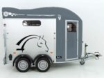 Cheval Liberte Pferdeanhänger GOLD 3|Premium|Pullman 2|Sattelkammer|grau-Neu – Bild 2