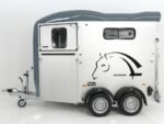 Cheval Liberte Pferdeanhänger Touring Country|Sattelkammer|Frontausstieg|grau-Neu – Bild 3