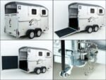 Cheval Liberte Pferdeanhänger MAXI 2|grau-Neu – Bild 10
