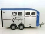 Cheval Liberte Pferdeanhänger Maxi 4|4 Pferde|Pullman-Fahrwerk|100km/h|blau-Neu – Bild 3