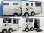 Cheval Liberte Pferdeanhänger Maxi 4|4 Pferde|Pullman-Fahrwerk|100km/h|blau-Neu – Bild 7