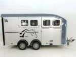 Cheval Liberte Pferdeanhänger Maxi 4|4 Pferde|Pullman-Fahrwerk|100km/h|grau-Neu – Bild 3