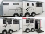 Cheval Liberte Pferdeanhänger Maxi 4|4 Pferde|Pullman-Fahrwerk|100km/h|grau-Neu – Bild 7