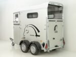 Cheval Liberte Pferdeanhänger Touring One 1,5er|Pullman-Fahrwerk|Frontausstieg|weiß-Neu – Bild 3
