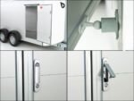Debon Kofferanhänger Roadster Alu C700 179×378 H201 2,6t|Alu|Polybug|Tür|weiß-Neu – Bild 10