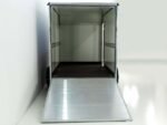 Vezeko Kofferanhänger 184x355cm Höhe:205cm 2,7t|45°|Tür|Rampe|silber-Neu – Bild 5
