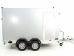 Vezeko Kofferanhänger 184x355cm Höhe:205cm 2,7t|45°|Tür|Rampe|silber-Neu – Bild 7