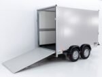 Vezeko Kofferanhänger 152x305cm Höhe:193cm 2,7t|Rampe|silber-Neu