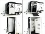 Cheval Liberte Pferdeanhänger Touring XL Country|Sattelkammer|Frontausstieg|schwarz-Neu – Bild 8