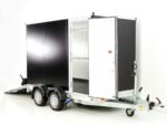Vezeko Kofferanhänger 184x405cm Höhe:205cm 2,7t|Rampe|Tür|schwarz-Neu – Bild 3