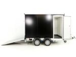 Vezeko Kofferanhänger 184x405cm Höhe:205cm 2,7t|Rampe|Tür|schwarz-Neu – Bild 4