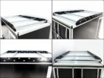 Vezeko Kofferanhänger 152x305cm Höhe:193cm 2,7t|Rampe|Dachträger| schwarz-Neu – Bild 9