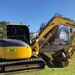 Bagger Komatsu PC88MR-6 8 Tonnen mit Langarm