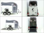Cheval Liberte Pferdeanhänger GOLD One 1,5er | Pullman-Fahrwerk | grau-Neu – Bild 9