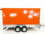 Anhänger mit Plane 185×400 cm 2600 kg | Typ 10.26 | Hochplane 200 cm – Orange-Neu – Bild 8