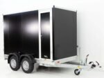 Vezeko Kofferanhänger 152x355cm Höhe:193cm 2,7t|Tür|schwarz-Neu – Bild 2