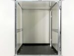 Vezeko Kofferanhänger 152x355cm Höhe:193cm 2,7t|Tür|schwarz-Neu – Bild 7