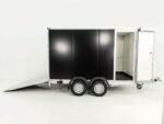 Vezeko Kofferanhänger 152x355cm Höhe:193cm 2,7t|Rampe|Tür|schwarz-Neu – Bild 4