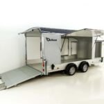 Debon Kofferanhänger Roadster C1000 200x500x200cm 3,5t grau-Neu