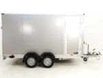 Vezeko Kofferanhänger 184x405cm Höhe:205cm 2,7t|Rampe|Tür|silber-Neu – Bild 7