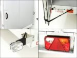 Vezeko Kofferanhänger 184x405cm Höhe:205cm 2,7t|Rampe|Tür|silber-Neu – Bild 13