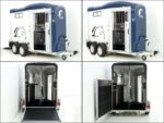 Cheval Liberte Pferdeanhänger Touring Country| Pullman-Fahrwerk| Frontausstieg| blau-Neu – Bild 7