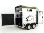 Cheval Liberte Pferdeanhänger Touring Country| Pullman-Fahrwerk| Frontausstieg| olivgrün-Neu – Bild 3