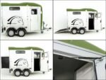 Cheval Liberte Pferdeanhänger Touring Country| Pullman-Fahrwerk| Frontausstieg| olivgrün-Neu – Bild 9