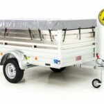 Anhänger mit BWA 125x250cm 750kg | Typ U4 | mit Aufsatz und Plane Hobby | Angebot-Neu