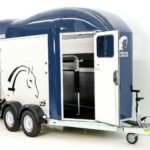 Cheval Liberte Pferdeanhänger GOLD Origins|blau-Neu