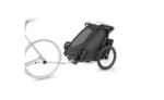 Thule Chariot Sport 2 Einsitzer Premium-Kinderanhänger – Schwarz (Modell 2026) – Bild 2