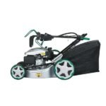 Benzin Rasenmäher – 3PS | 46cm Schnittbreite | 60L Fangkorb | Antrieb | E-START-Neu – Bild 6