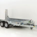 Unsinn Baumaschinenanhänger UBA 166x366cm 3,0t | Schwenk-Rampen-Neu