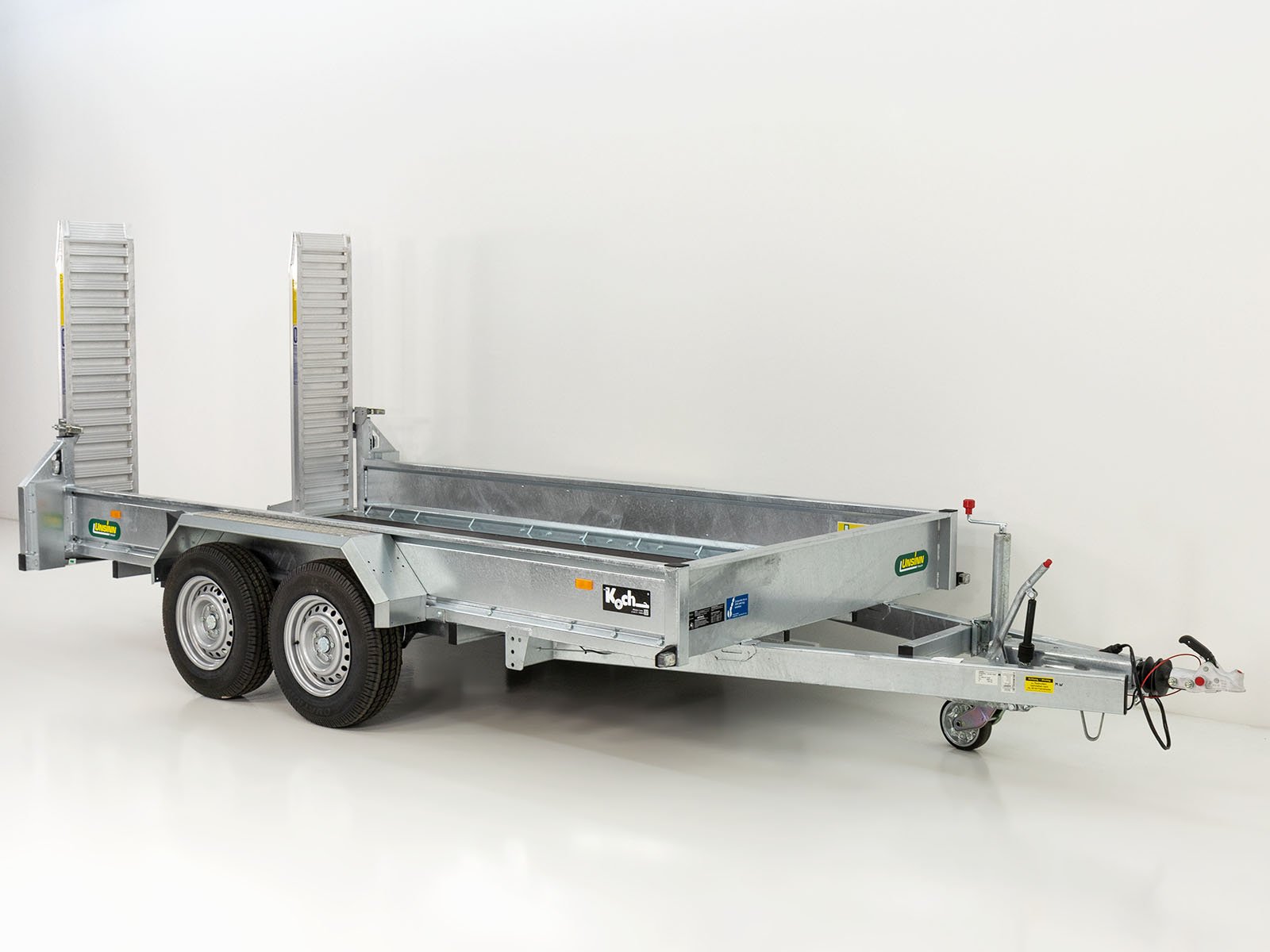 4-baulie-5.jpg Unsinn Baumaschinenanhänger UBA 166x366cm 3,0t | Schwenk-Rampen-Neu – Bild 1
