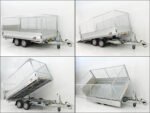 Vezeko Multidreiseitenkipper VMDK35.3 | 185x350cm 3,5t | Ladefläche kippbar | Gitteraufsatz-Neu – Bild 19