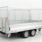 Vezeko Multidreiseitenkipper VMDK35.3 | 185x350cm 3,5t | Ladefläche kippbar | Gitteraufsatz-Neu
