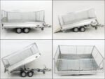 Vezeko Multidreiseitenkipper VMDK35.3 | 185x350cm 3,5t | Ladefläche kippbar | Gitteraufsatz-Neu – Bild 14