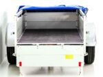 Anhänger mit Plane 105x205cm 750kg | Typ U2 | Flachplane Profi blau-Neu – Bild 7