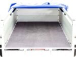 Anhänger mit Plane 105x205cm 750kg | Typ U2 | Flachplane Profi blau-Neu – Bild 8