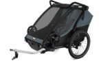Thule Chariot Cab 2 Doppelsitzer Kinderanhänger – Dark Slate (Modell 2026) – Bild 2
