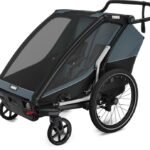 Thule Chariot Cab 2 Doppelsitzer Kinderanhänger – Dark Slate (Modell 2026)