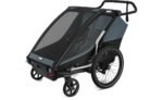 Thule Chariot Cab 2 Doppelsitzer Kinderanhänger – Dark Slate (Modell 2026)
